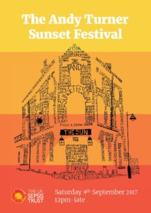 andy turner sunset festival The UK Sepsis Trust