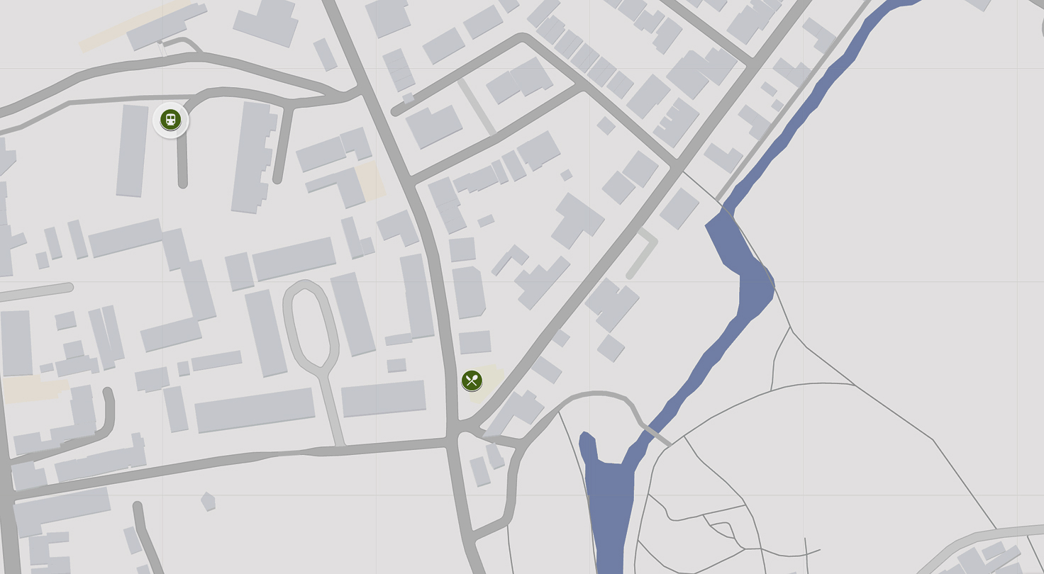 A map of carshalton showing the location of the sun pub
